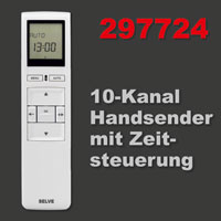 Selve Handsender 10-Kanal + Uhr weiß - 297724