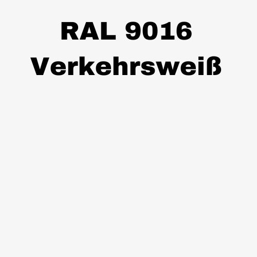 RAL 9016 Verkehrsweiß