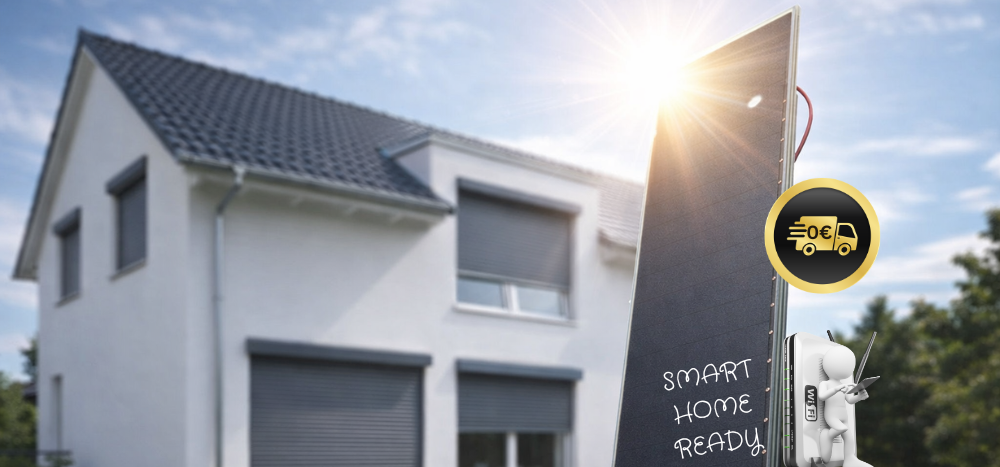 Solarrollladen (Aluminium) versandkostenfrei