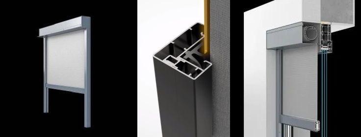 Senkrechtmarkise ZIP-Screen